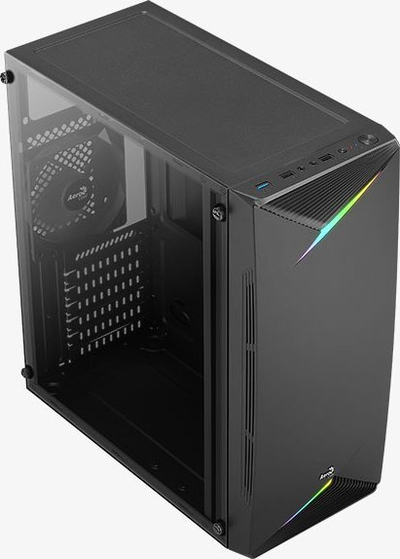 Kasë kompjuteri Aerocool Talon FRGB Case (AEROPGSTALON-A-BK-V1), e zezë