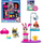 Сет за игра Hasbro Littlest Pet Shop Disco Nights, 3 фигурки, повеќебојни