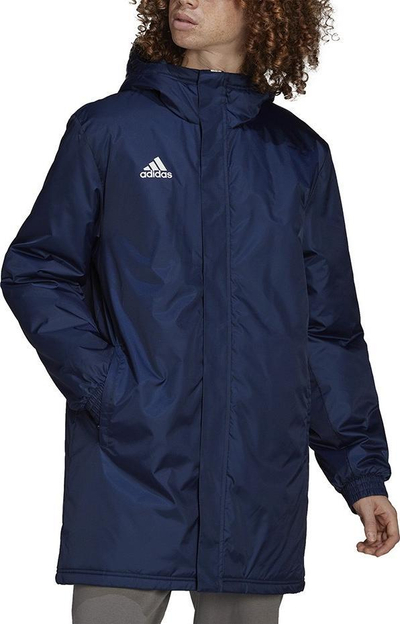 Xhaketë sportive Adidas Entrada 22 Stadium M HG6301, e gjatë, me kapuç, blu navy