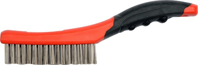 Furçë teli inox Yato YT-6338, 4 radhë, dorezë plastike, 260mm