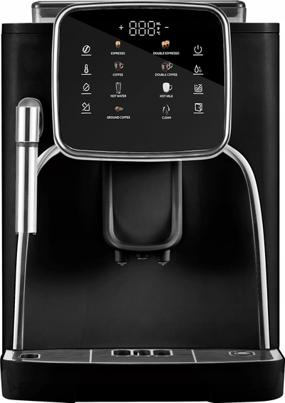Makina automat e kafes Teesa Aroma 750, 19 bar, mulli i fut brenda, gri