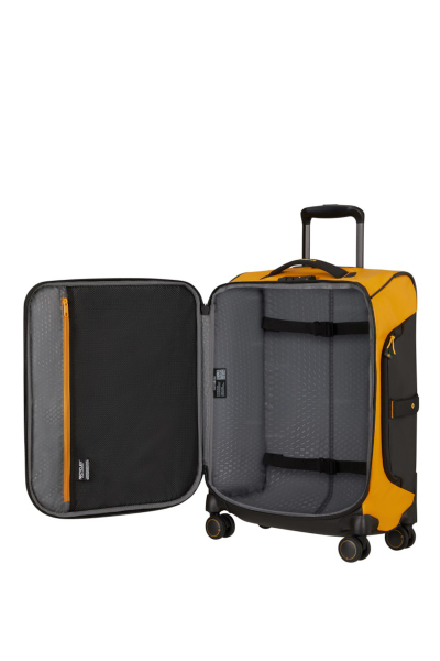Valixhe Soft Me 4 Rrota Samsonite Ecodiver 55/20 Ngjyrë E Verdhë