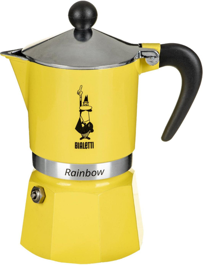 Aparat kafeje Bialetti Rainbow, e verdhë