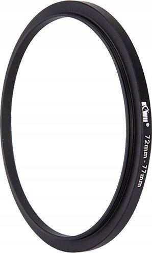 Unazë adapter Kiwi 72-77mm Step Up Ring, alumin, e zezë