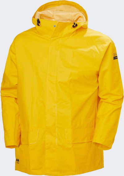 Xhaketë shiu Helly Hansen Mandal, PVC, nuk e kap uji, e verdhë e çelët