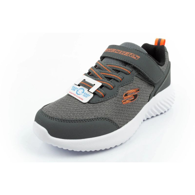 Atlete për kalamaj Skechers Bounder Techrox Heather, rrjetë sintetike, shollë me amortizim, gri
