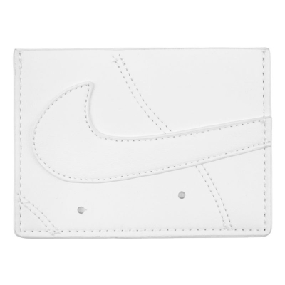Portofol kartelash Nike Icon Air Force 1, dizajn i hollë, materiale sintetike, i bardhë