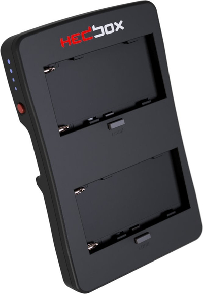 Pllakë baterie për kamera HEDBOX HBP-NPF, montim V-Mount, dalje D-tap, e zezë