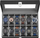 Kuti për orë LEOBERT Watch Box 12, 12 ndarje, 31x13x23 cm, e zezë