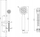 Set dushi SIROS Shower Set, shufër 70 cm, 3 funksione, krom gri