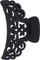 Kapëse flokësh Top Choice Hair Clip 25877, metalike, 8cm, e zezë mat