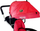 Трицикл Lean Sport PRO300, 4 во 1, со родителска рачка, црвен