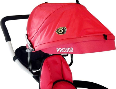 Трицикл Lean Sport PRO300, 4 во 1, со родителска рачка, црвен