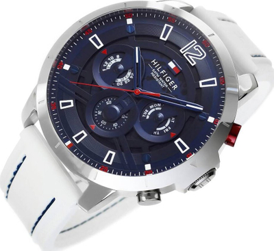 Машки часовник Tommy Hilfiger Luca 1792148, кварц, не’рѓосувачки челик, сребрен