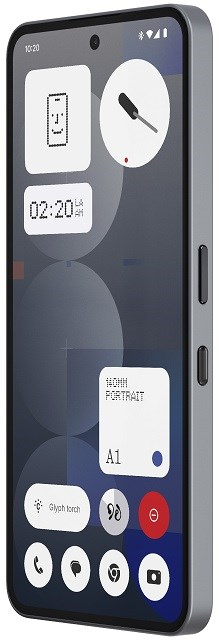 Телефон Nothing Phone 3a Pro, 6.77", 12GB 256GB, сив
