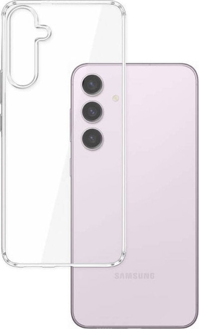 Këllëf telefoni 3MK Armor Case për Samsung Galaxy S24, gome TPU e butë, transparent
