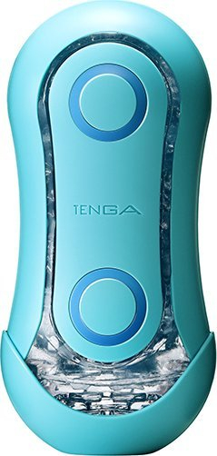 Masturbator Tenga Flip Orb Ocean Blue, me brendësi me sfera, ngjyrë blu