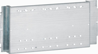 Pllakë montimi Legrand DPX 250/630, gjerësi 600 mm, për panele XL³ 4000, metalike