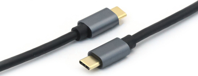 Kabllo USB Equip 128354, USB C në USB C, 1m, 100W PD, 10Gbps, e zezë