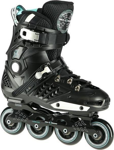 Patina inline Nils Extreme Solid Slalom NA20001, ABEC9, nr. 38, e zezë