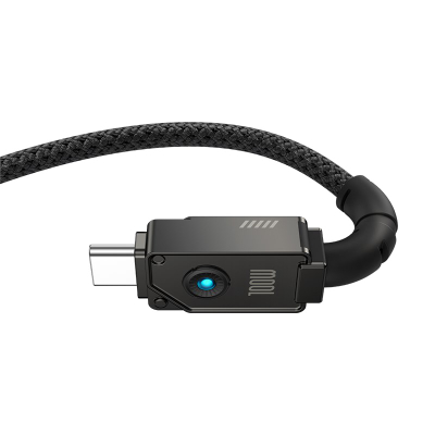 Kabllo Baseus Unbreakable USB A në USB C, 1m, 20W, e zezë