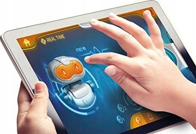 Lodër robotike Clementoni Mio The Robot Next Generation, STEM edukativ, mbi 8 vjeç, portokalli
