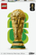 Set LEGO FIFA World Cup Official Trophy 43020, 2842 pjesë, i artë jeshil