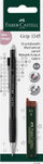 Laps mekanik Faber-Castell Grip 1345, trup i rehatshem, me fshirese, gri