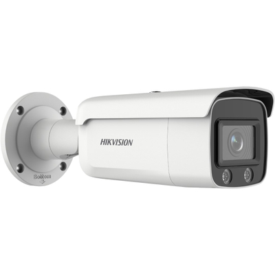 Kamerë IP HikVision DS-2CD2T27G2-L, 2.8mm, 2MP, IP67, e bardhë