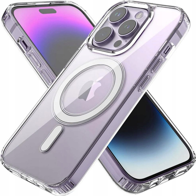 Mbulesë telefoni Goospery Mercury MagSafe Jelhard për iPhone 14 Pro 6.1", e tejdukshme