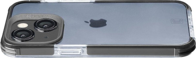 Futrollë Cellularline Tetraforce Strong Guard për iPhone 15, mbrojtje goditjesh, transparente