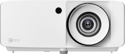 Projektor Optoma ZH450, Full HD 1080p, lazer, i bardhë