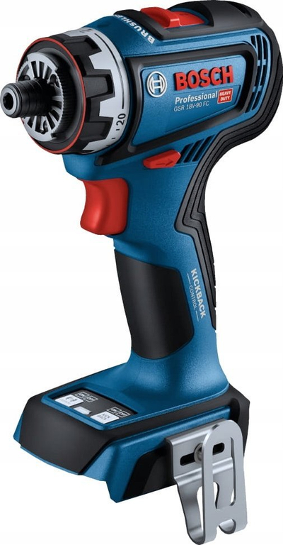 Makineri shpuese vidhosëse Bosch GSR 18V-90 FC, 18V, pa bateri, blu e zezë