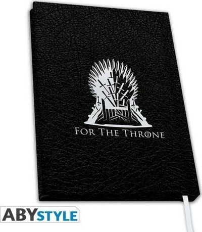 Fletore ABYstyle me dizajn Games of Thrones, 180 fletë, e zezë