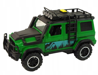 Makine lodër terreni Lean Toys Forest Ranger Vehicle, shkallë 1:14, me drita edhe zë, jeshile