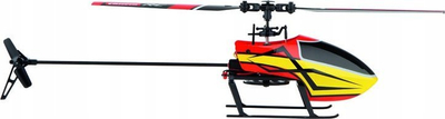 Helikopter me telekomandë Carrera Blade Helicopter SX, me një rotor, për në brenda dhe në jashtë, kuq e verdhë