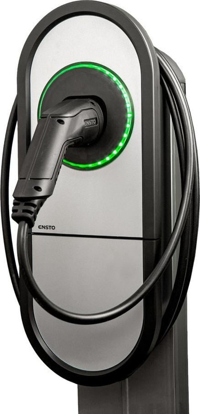 Stacion karikimi për makina elektrike Ensto One Home EVH321, 7.4kW 32A, kabllo Type 2 5m, IP54