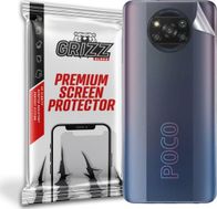 Film mbrojtës për pjesën e pasme GrizzGlass UltraSkin për Xiaomi POCO X3, i hollë, transparent