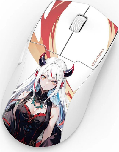 Mиш за гејминг Redragon K1NG MAX M918, 1K Hz, безжичен, црн