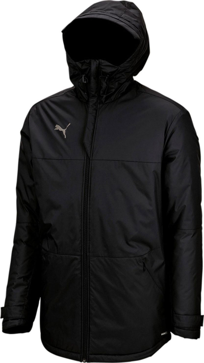 Зимска јакна Puma teamFinal 21 Parka M, warmCELL, со капуљача, црна