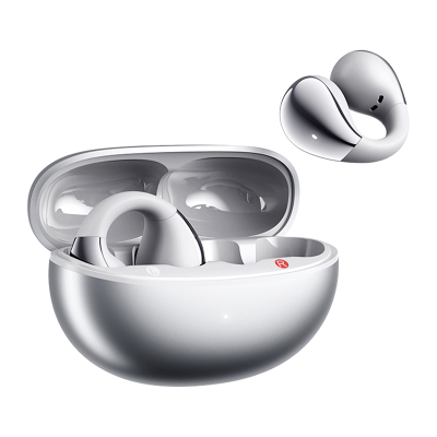 Kufje wireless QCY Crossky C30S, Bluetooth, Hi-Res LDAC, argjend
