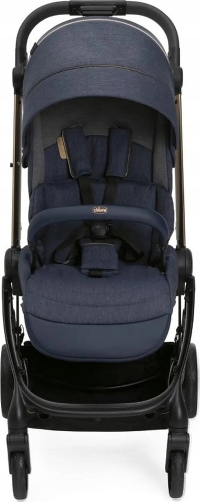 Karrocë për fëmijë Chicco One4Ever Lounge Denim, modulare, deri 22 kg, blu denim