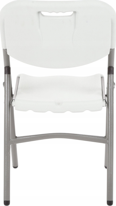 Karrige palos Home &amp; GARDEN Premium, çelik inoks, 48 x 88 x 52 cm, e bardhë