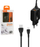 Karikues rrjeti Somostel SMS-B120, 2 porta USB 2.4A, me kabllo Lightning, i zi