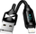 Kabllo karikimi Wozinsky WUALC2, USB A në Lightning, 2m, me ekran LED, gri