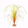 Dekor terrariumi Terra Natura Grass on a Base, 24 cm, i madh, jeshile me portokalli