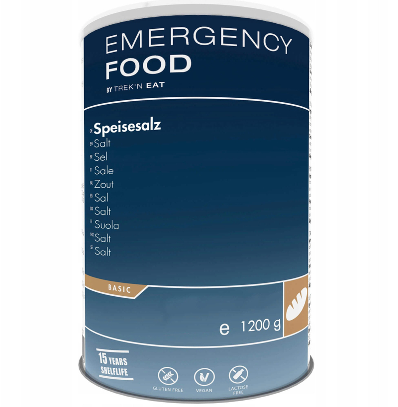 Kripë tryeze Katadyn Emergency Food, 1200g, e bardhë