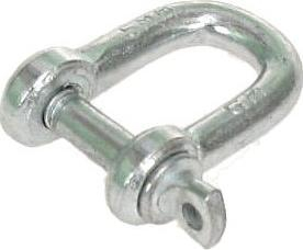 Kapëse teli çeliku për litarë, 6mm, metalike