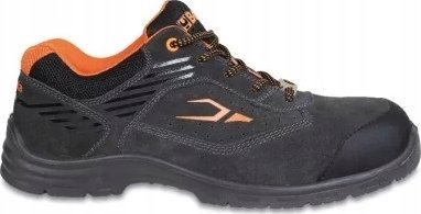 Këpucë pune MGA BETA SUEDE WORK LOW 7212G, moket, nr. 48, ngjyrë gri