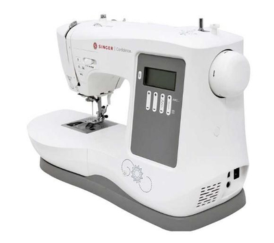 Makina qepëse Singer Confidence 7640, 200 qepje, 220V, e bardhë